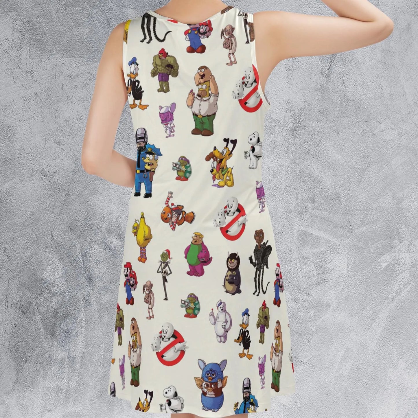 Sleeveless Dress - A7P8BUB5