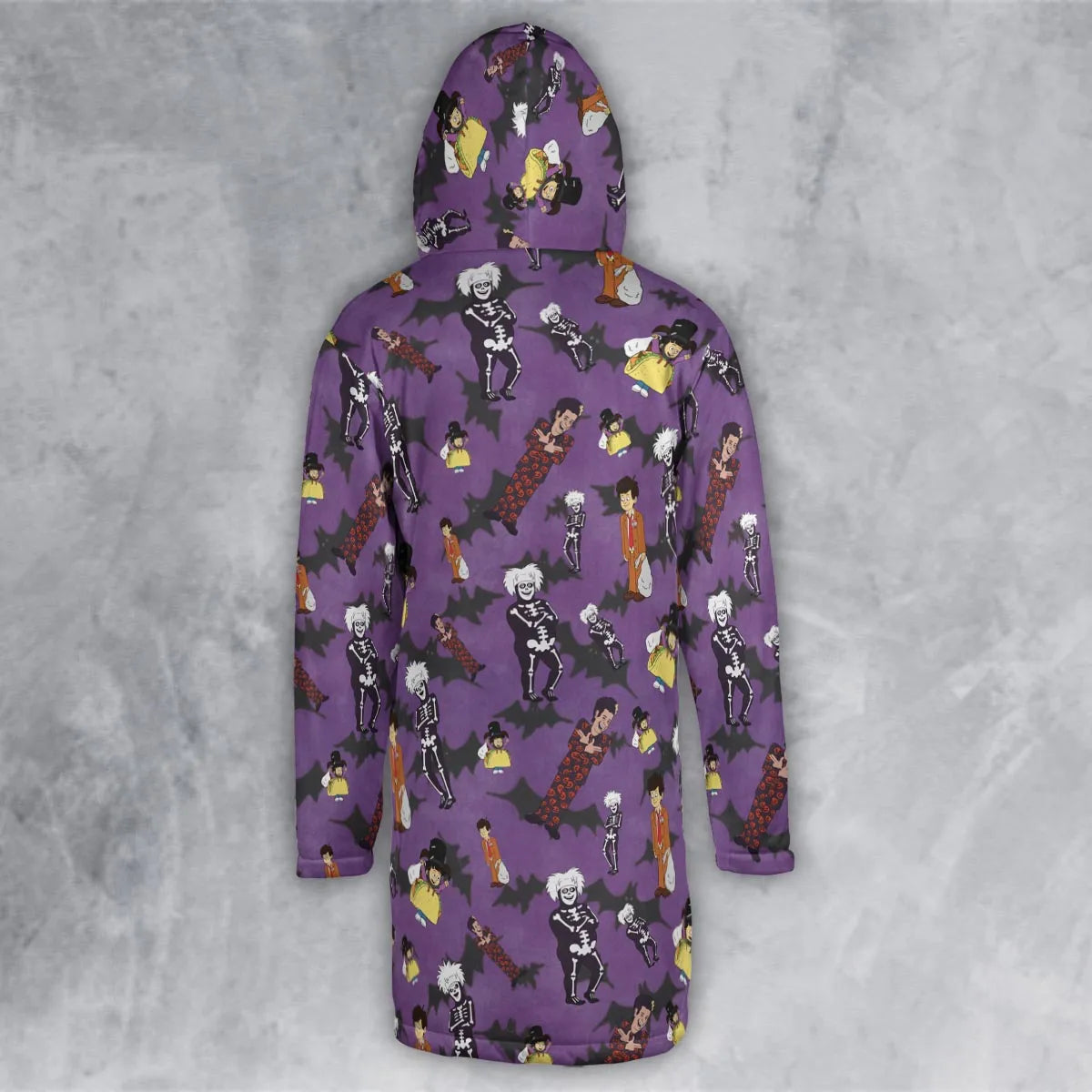 Hooded Cloak Coat - 538CHLF3