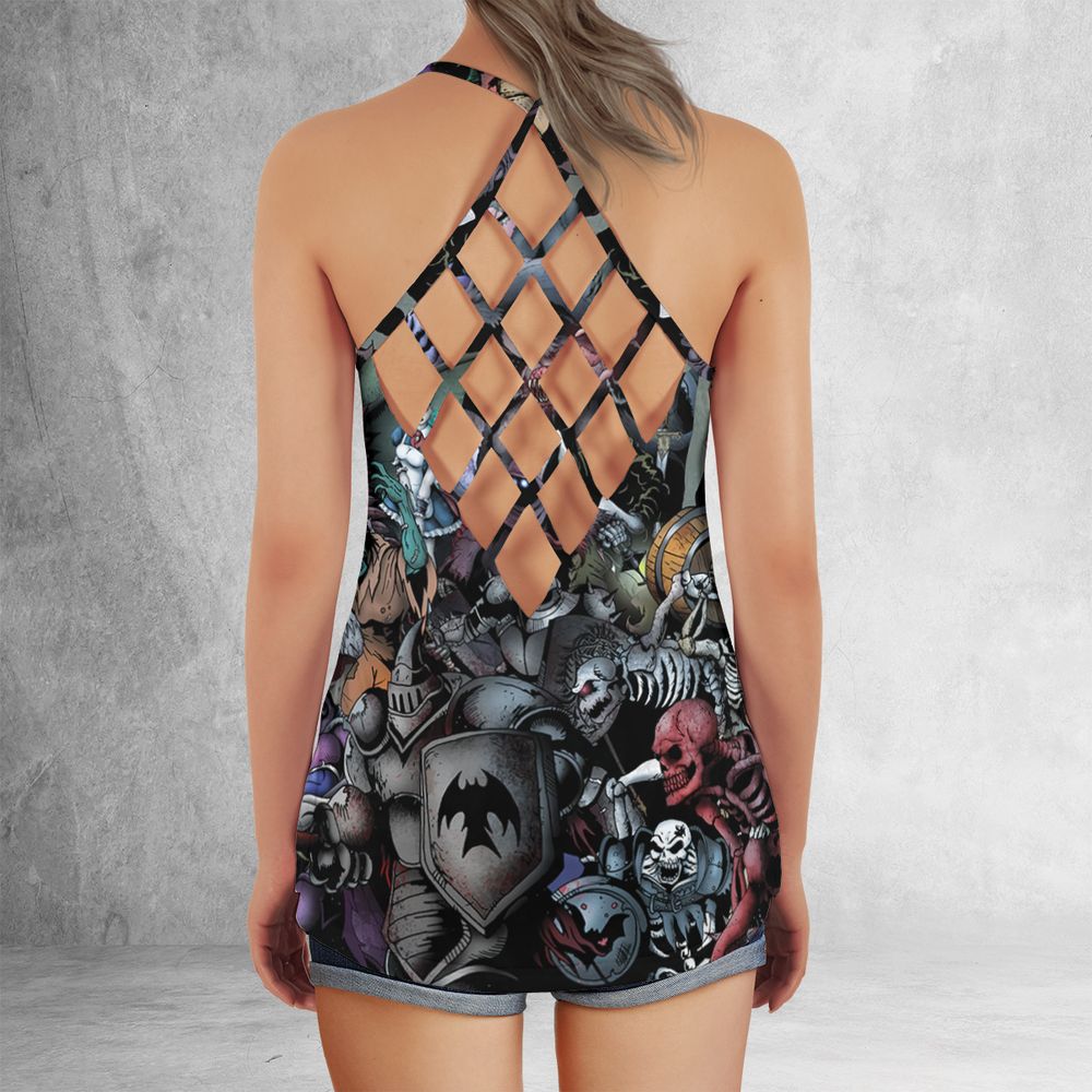 Criss Cross Tank Top - U4RDUV6A - - 3