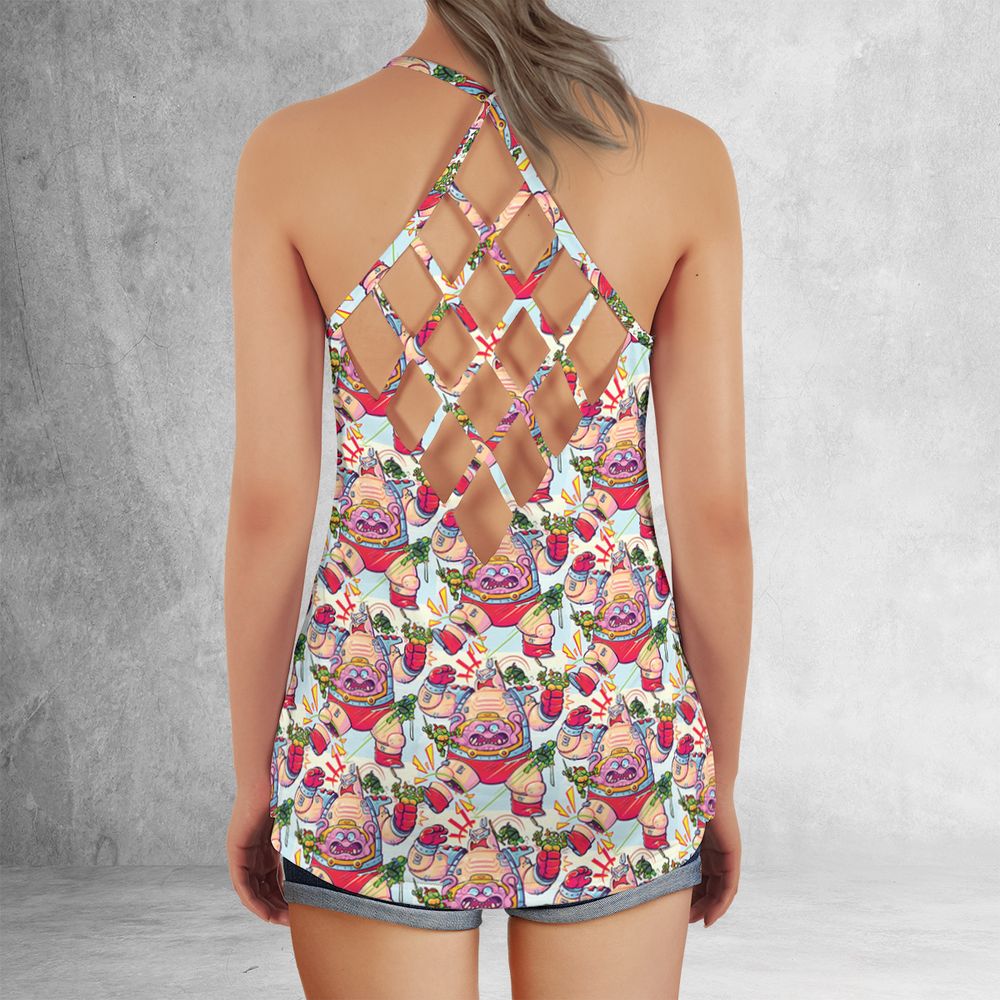 Criss Cross Tank Top - Y9H6BXH3 - - 3