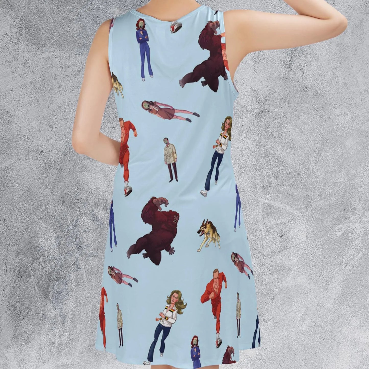 Sleeveless Dress - SJKX4FSH
