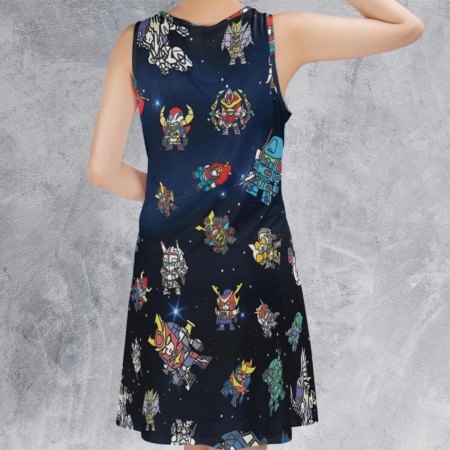 Sleeveless Dress - QX6D8XAE