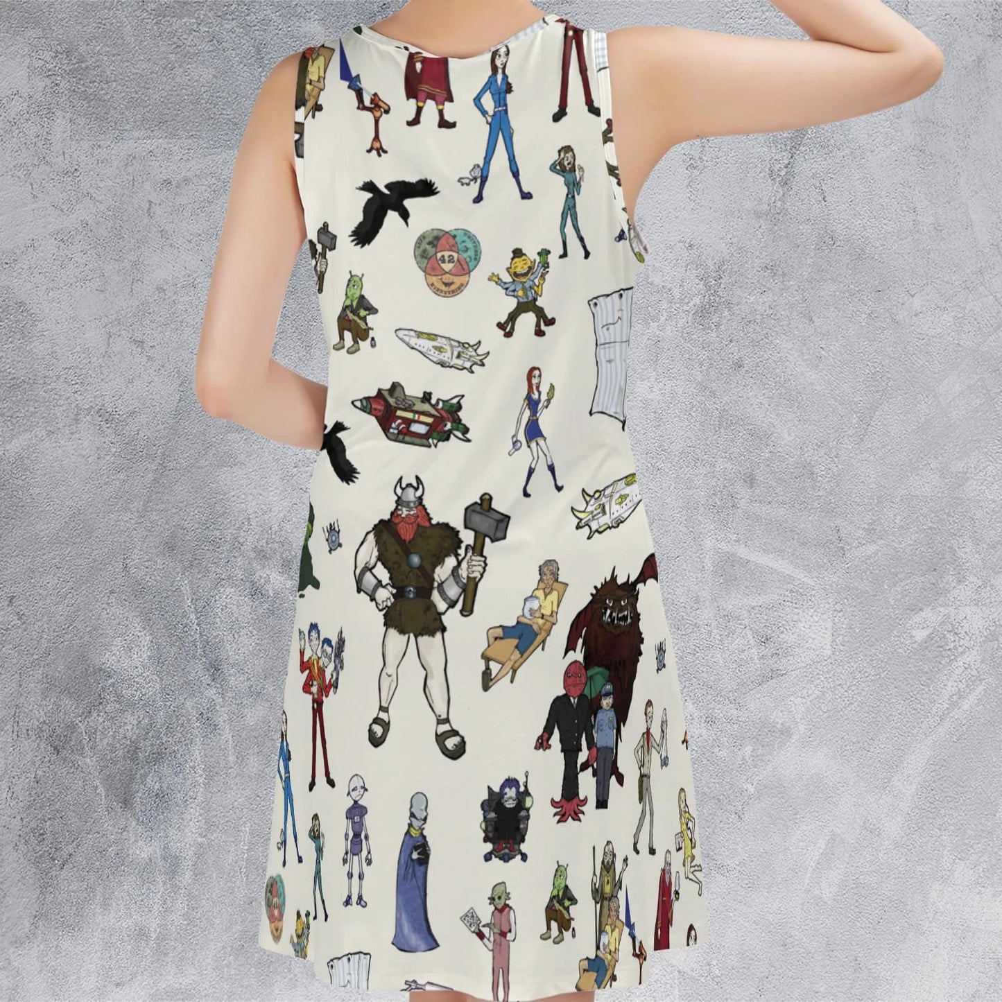 Sleeveless Dress - 9HVA25FF