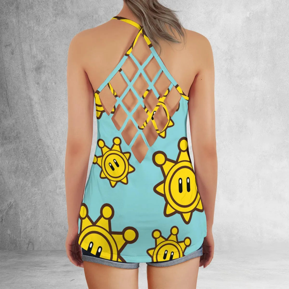 Criss Cross Tank Top - 4CXCH6BX