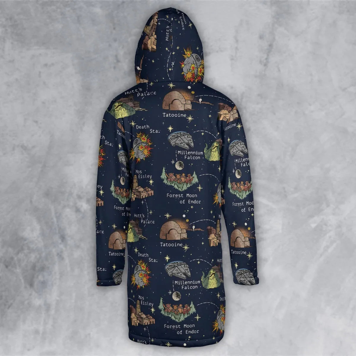 Hooded Cloak Coat - R92TLKXZ