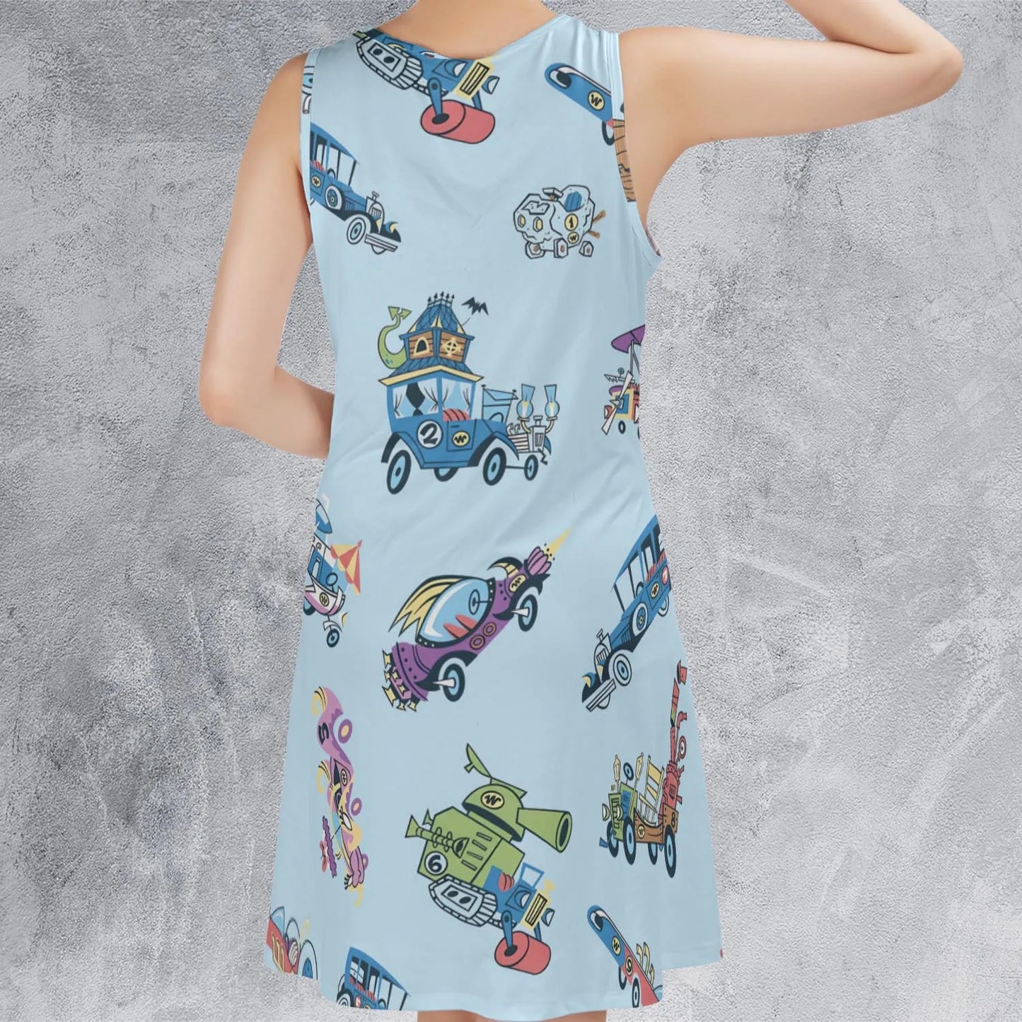 Sleeveless Dress - SURTK3NA