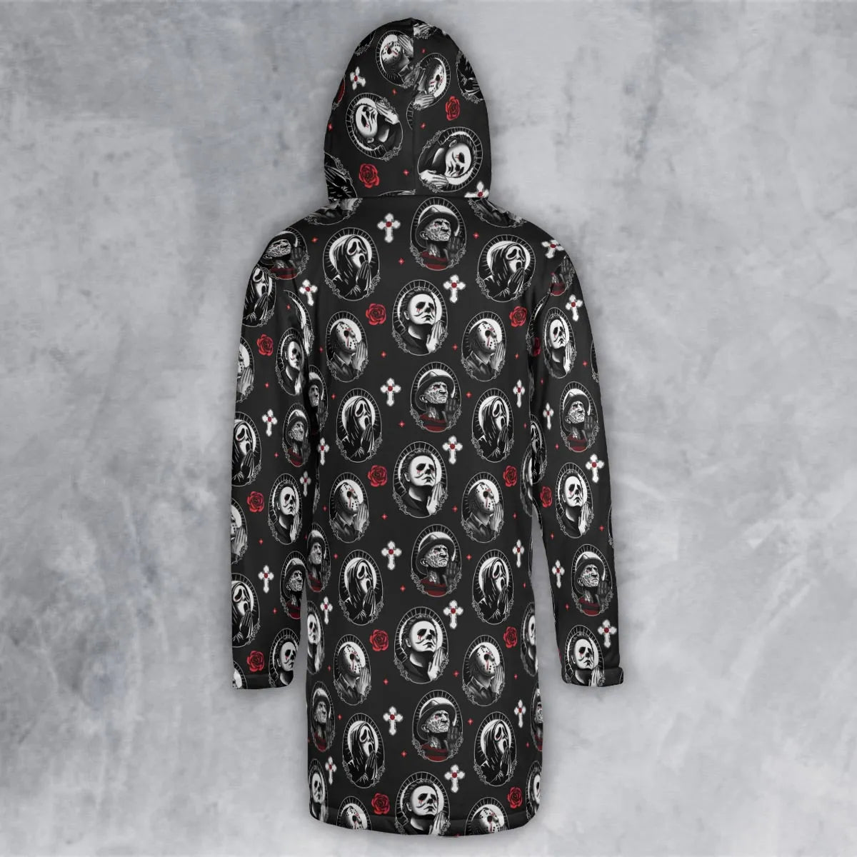 Hooded Cloak Coat - 6AHURNT9