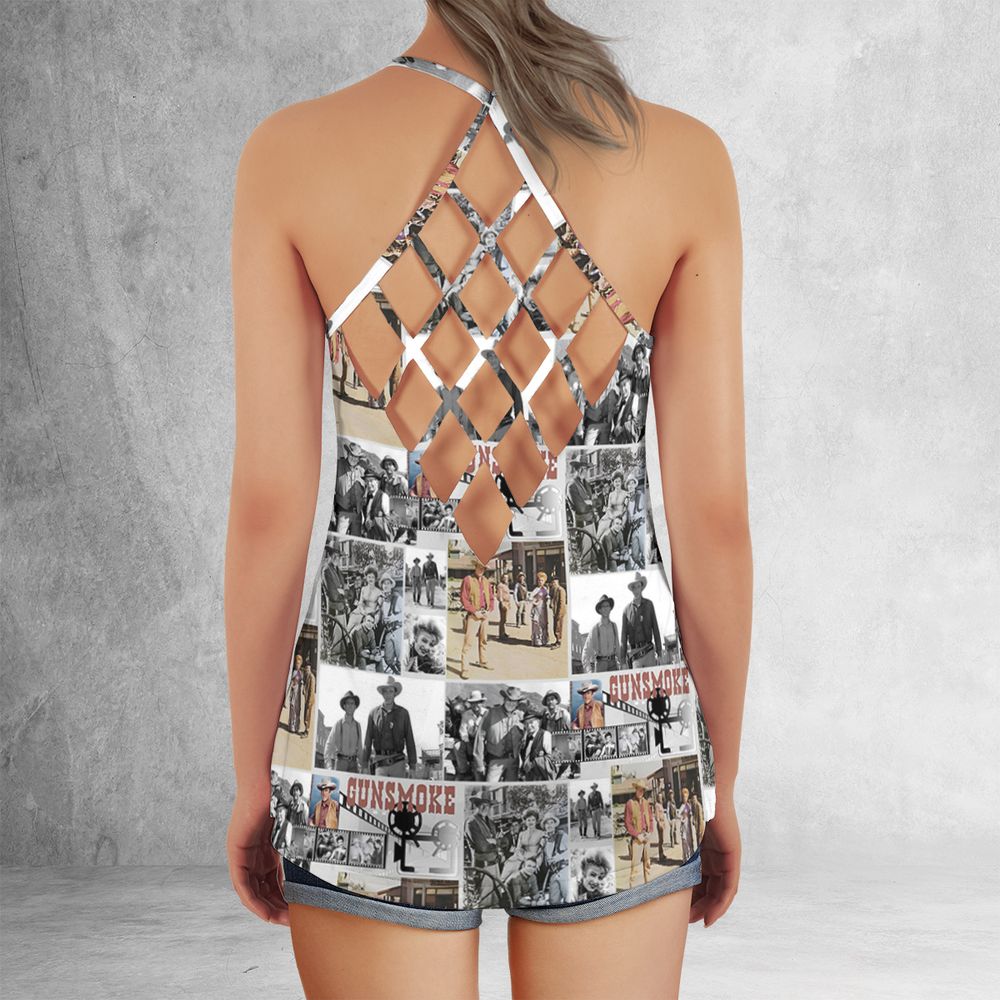 Criss Cross Tank Top - JDFNPUQK - - 3
