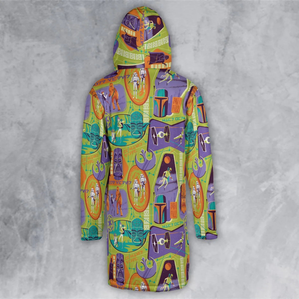 Hooded Cloak Coat - RDJKDRCN