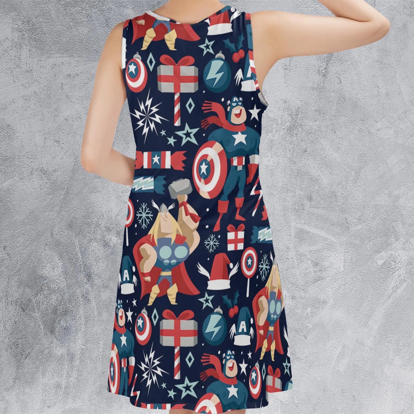 Sleeveless Dress - ZWQBDPUA