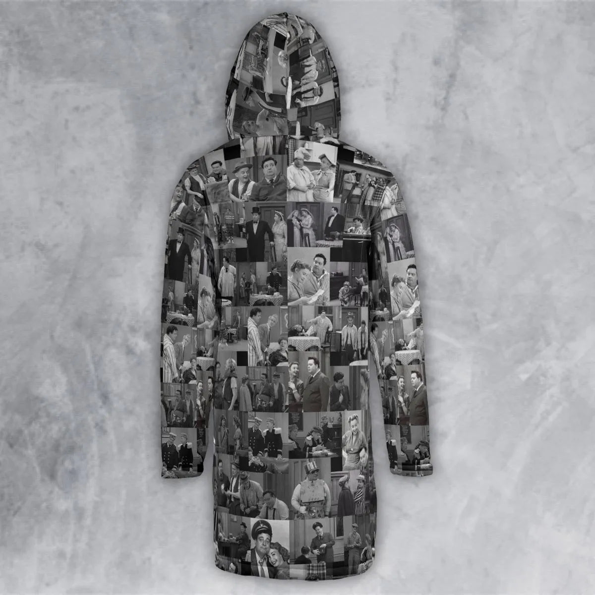 Hooded Cloak Coat - F4CNA9E2