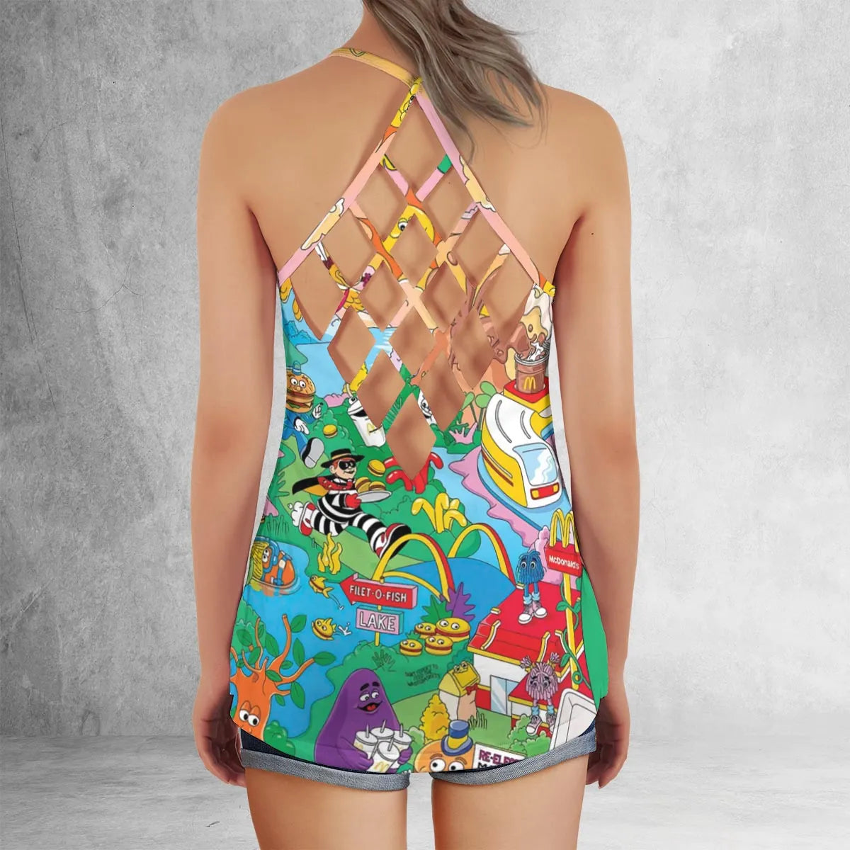 Criss Cross Tank Top - JLQ8ZAEJ