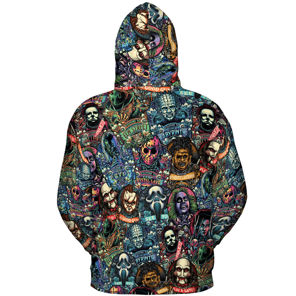 All-over Print Hoodie - E59LLBUM