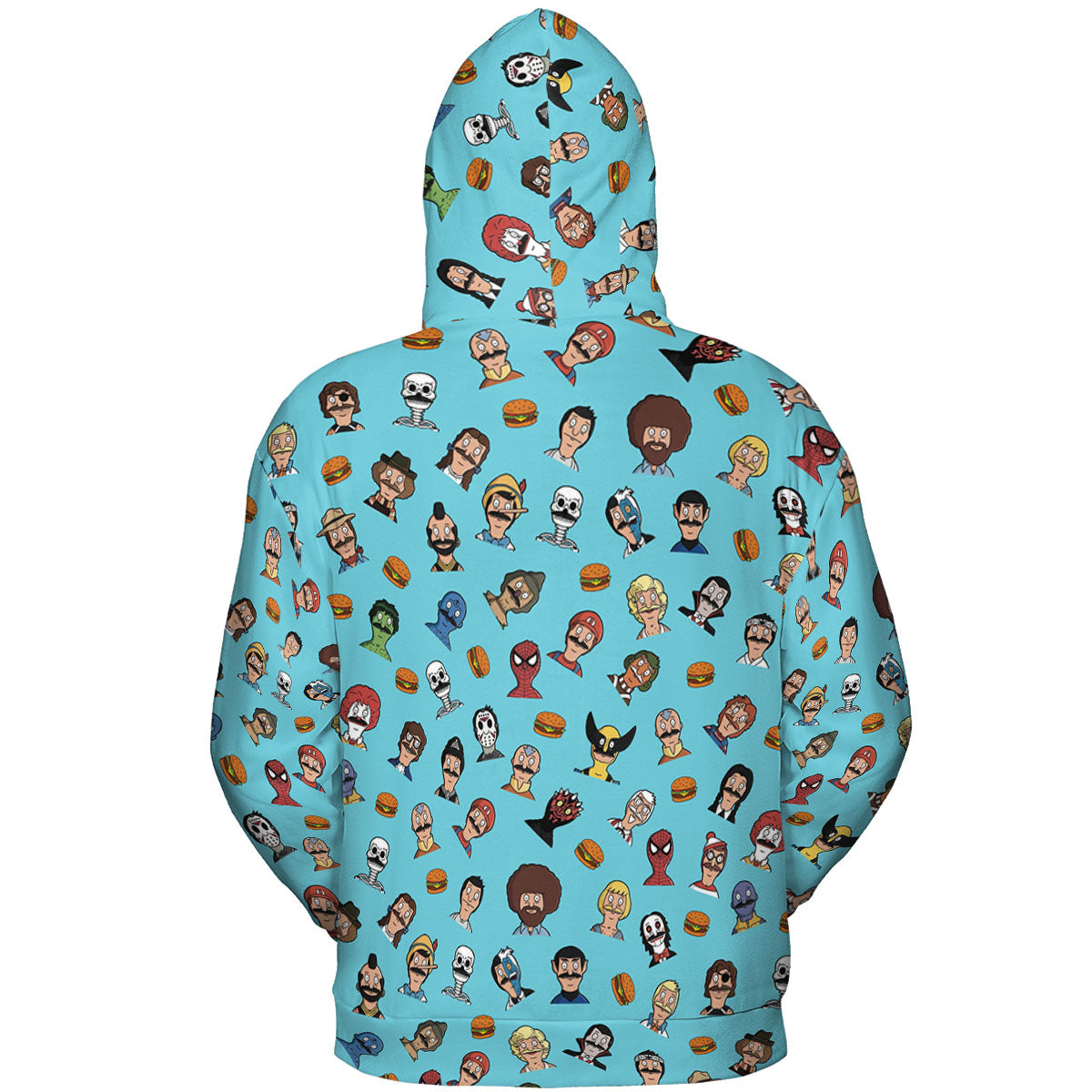 All-over Print Hoodie - D848WR3Q