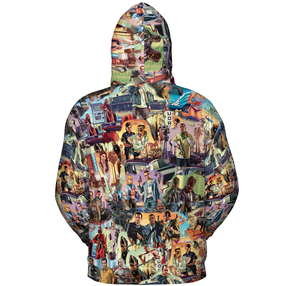 All-over Print Hoodie - 71PWE1MM