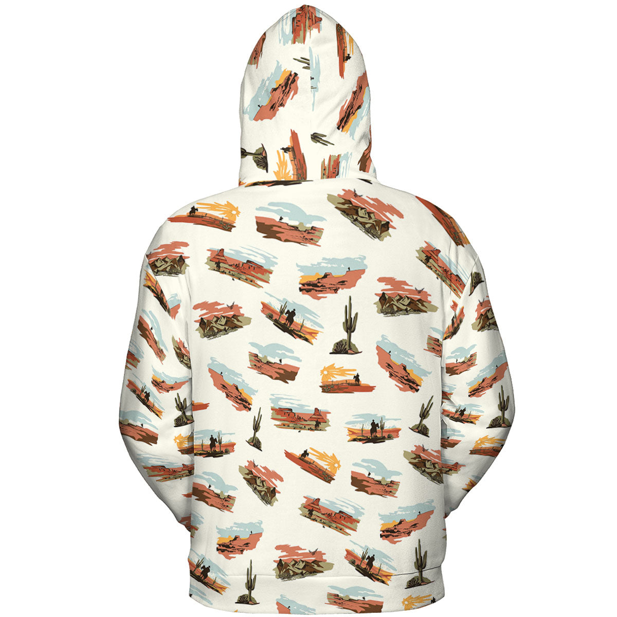 All-over Print Hoodie - RYZNRTNU
