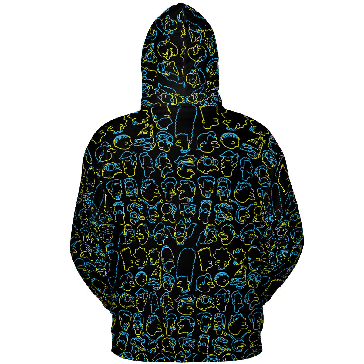 All-over Print Hoodie - 988EGMJX