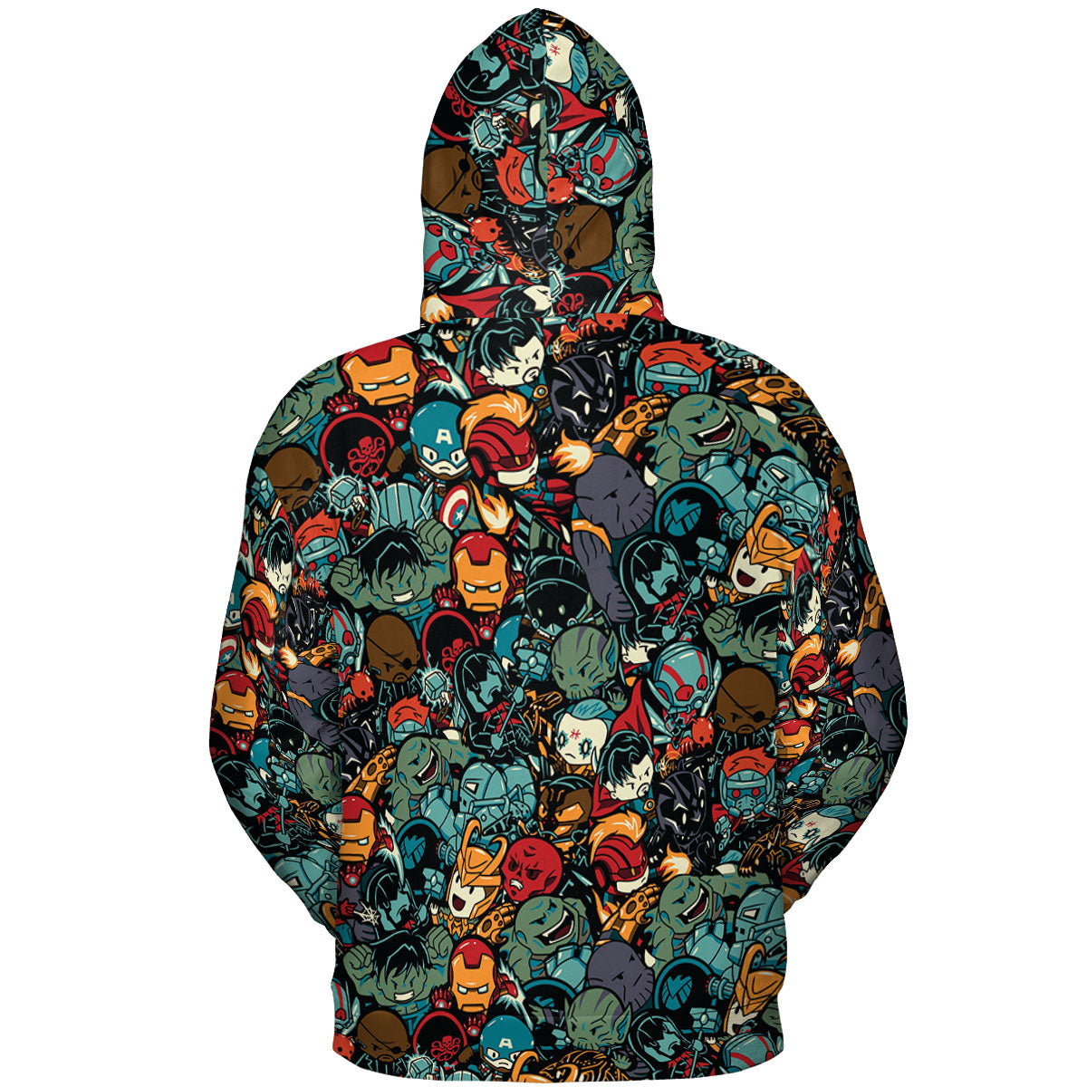 All-over Print Hoodie - FNXKPWEU
