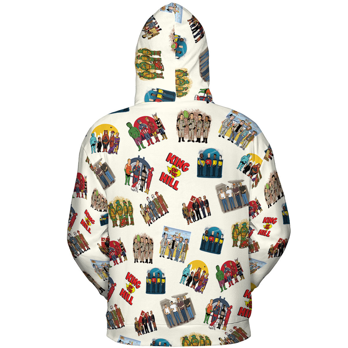 All-over Print Hoodie - 6GVULL86