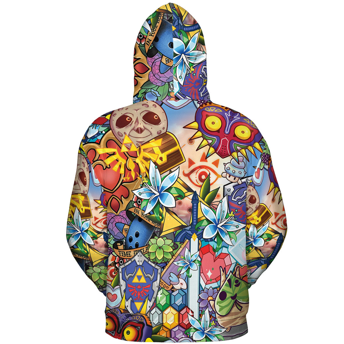 All-over Print Hoodie - CKWHWBT7