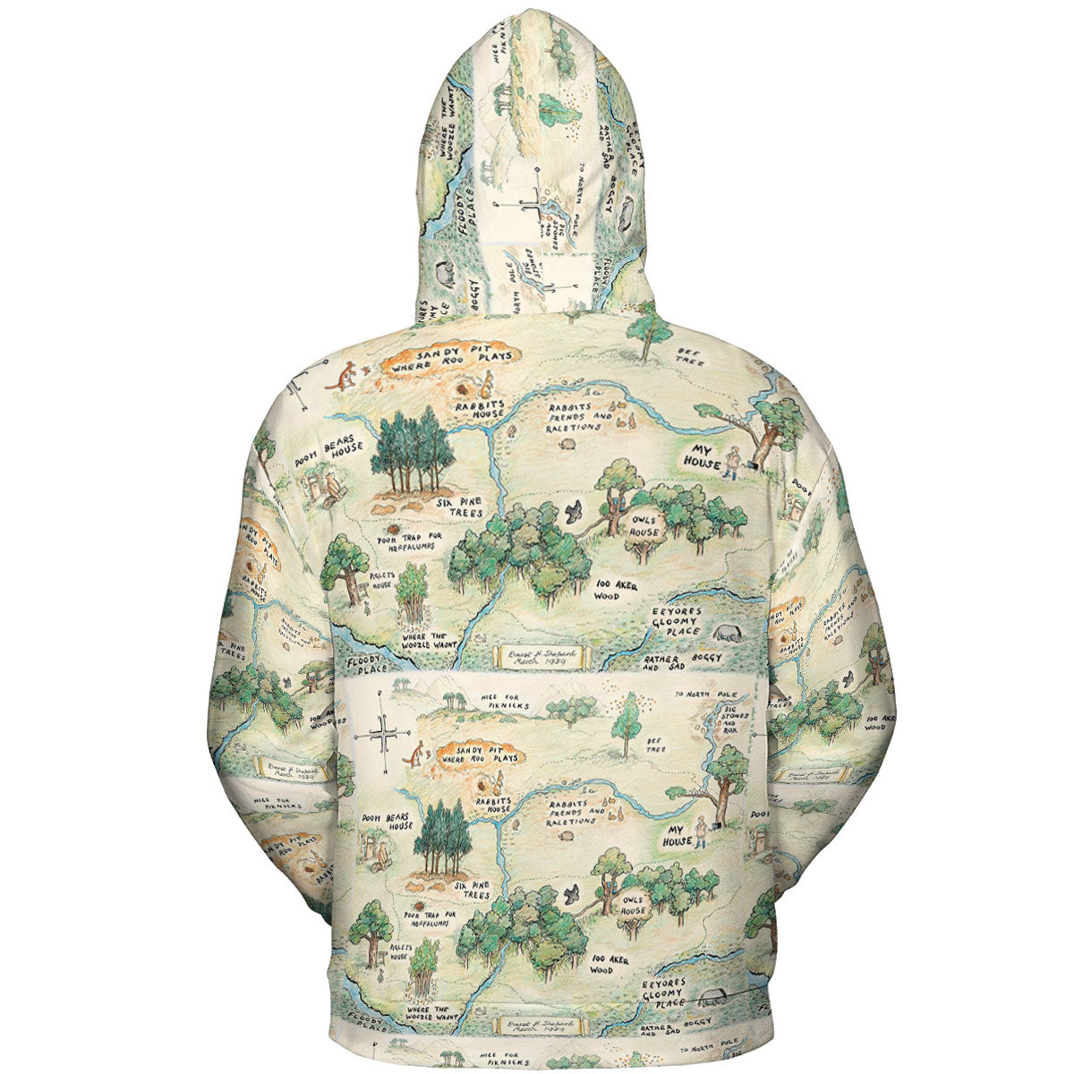 All-over Print Hoodie - T7DVJU4H