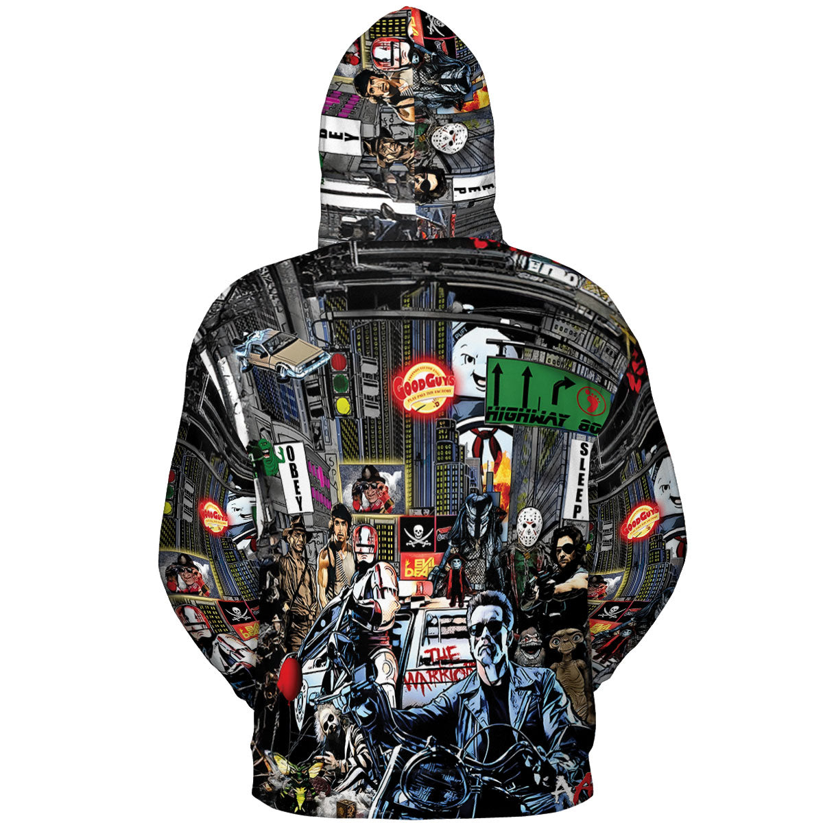 All-over Print Hoodie - 194CDPRD