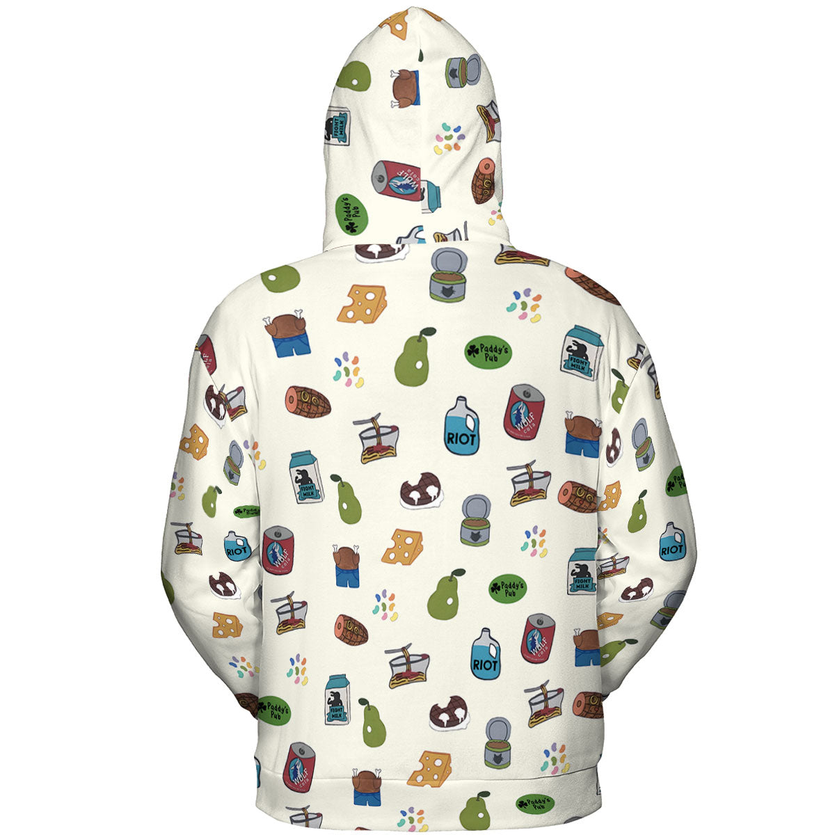 All-over Print Hoodie - 7GA9Q9V4