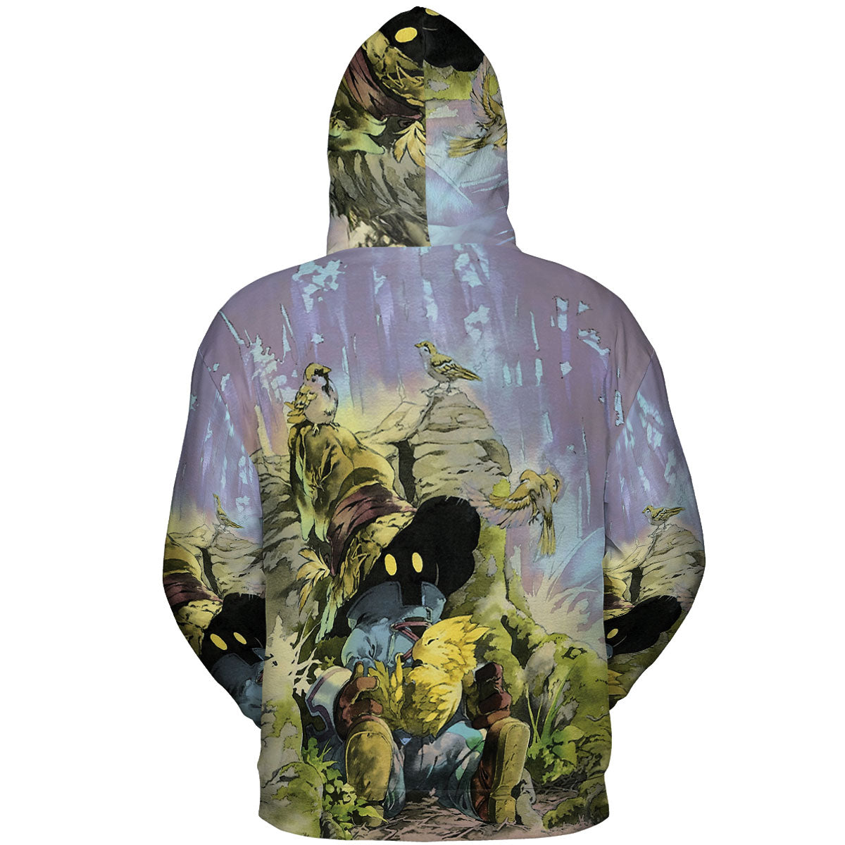 All-over Print Hoodie - WXQATNEB