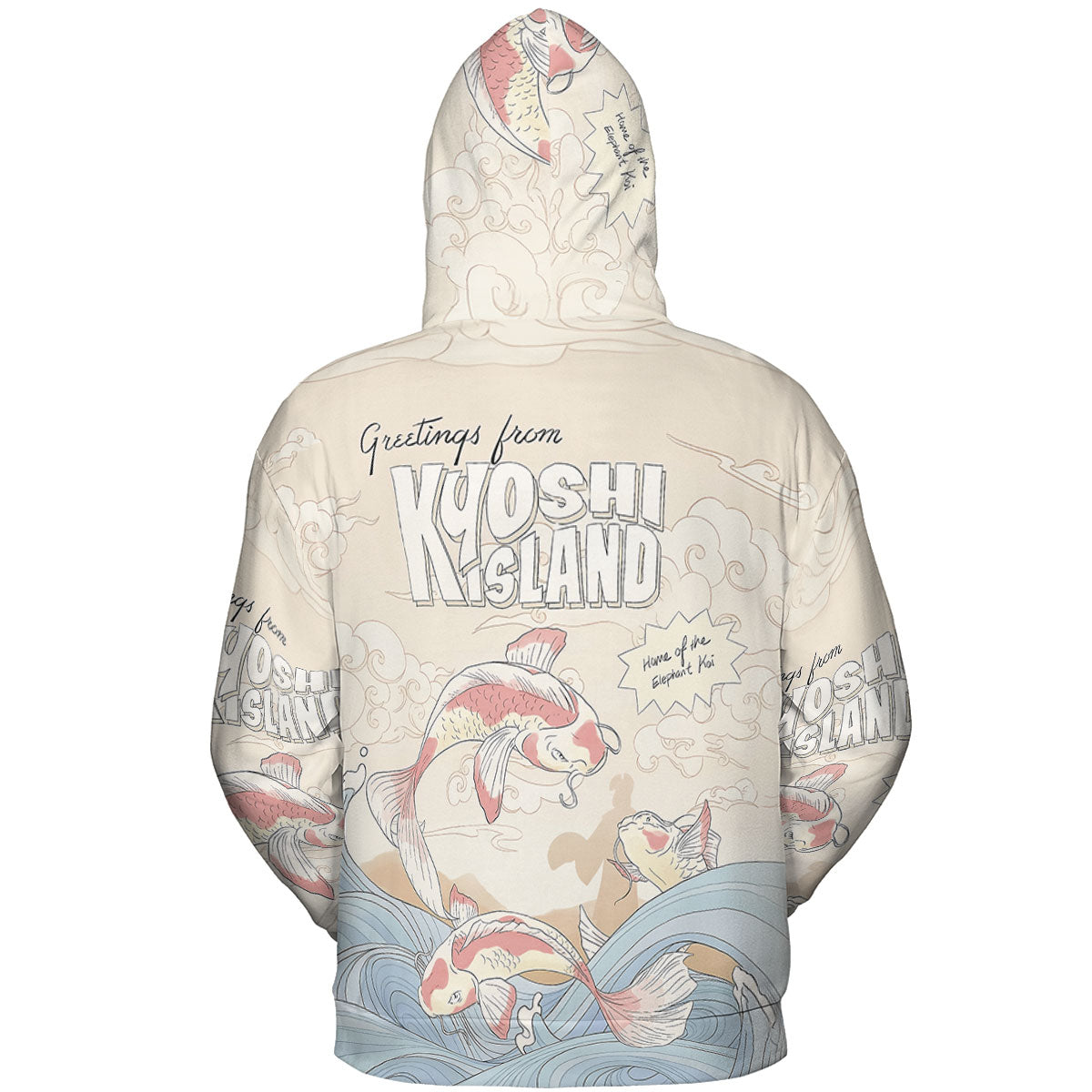 All-over Print Hoodie - QDVZ2GYV