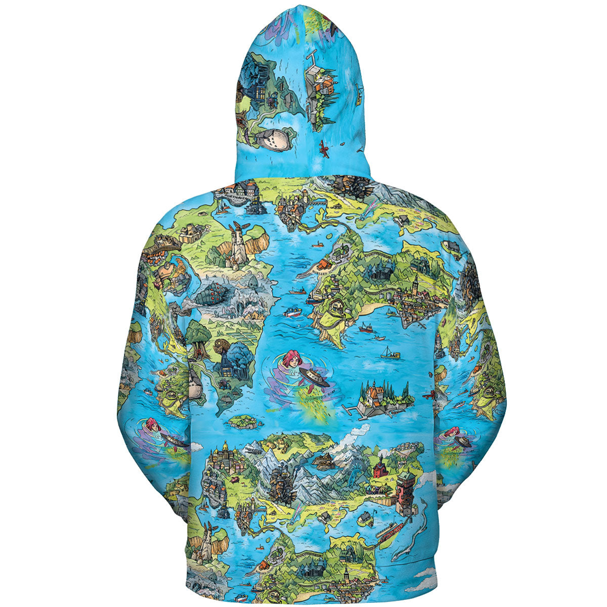 All-over Print Hoodie - D7FVDQHJ
