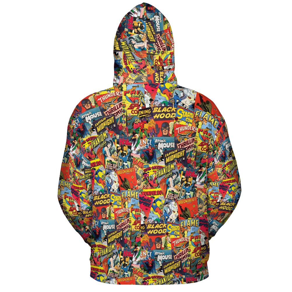 All-over Print Hoodie - KFXE4GR3 - - 4