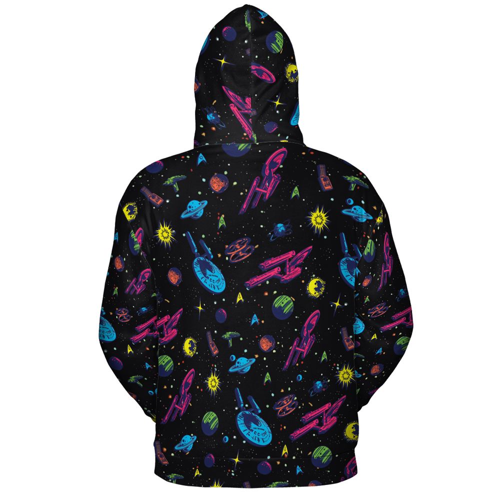 All-over Print Hoodie - CESNLXQR - - 4