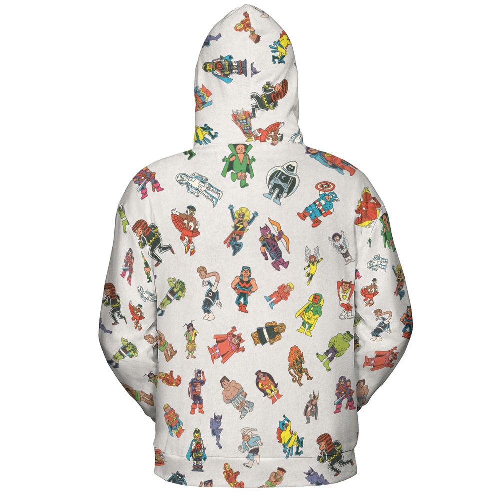 All-over Print Hoodie - YLGV8DLH - - 4