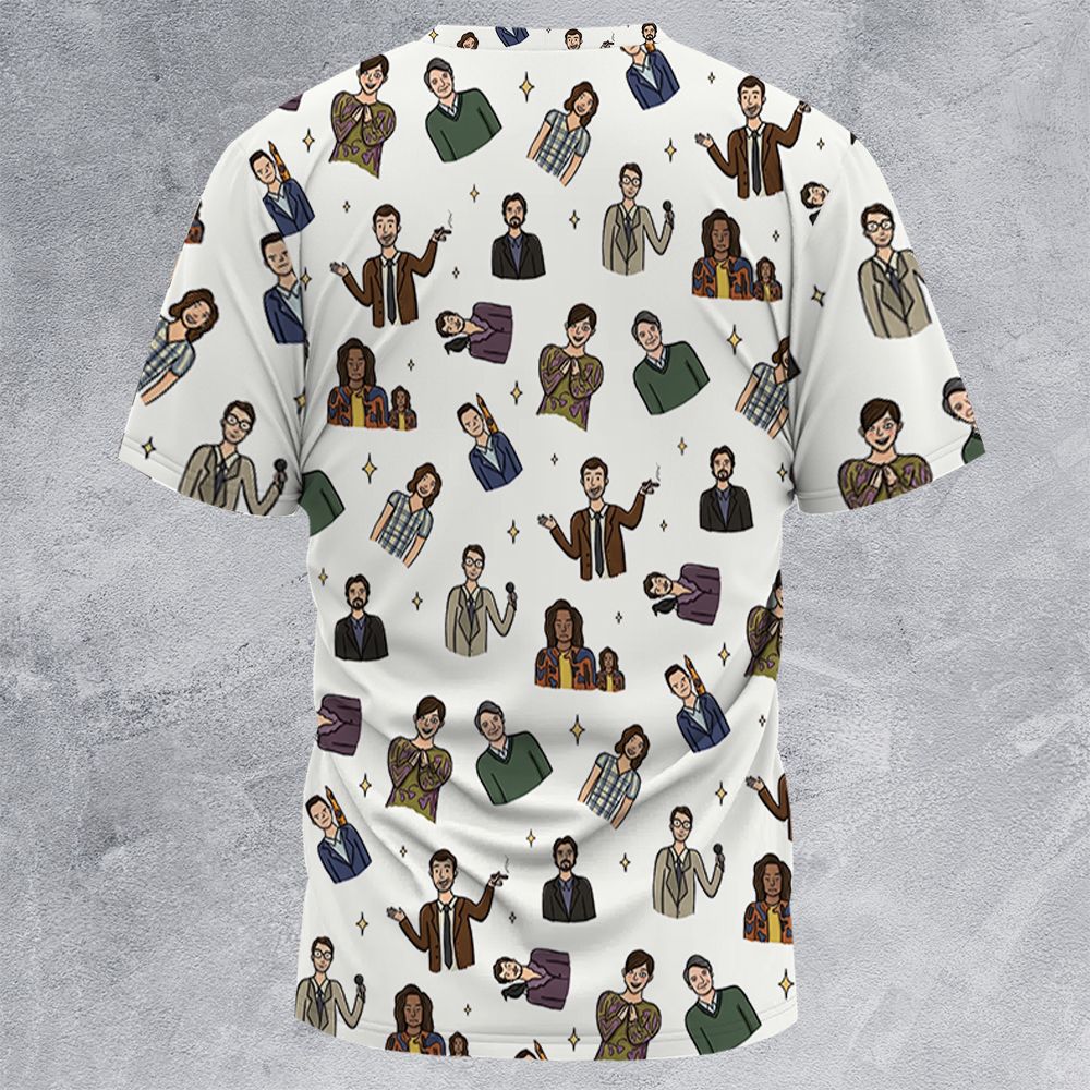 All-Over Print Unisex T-Shirt - 15BG7WSG - - 4
