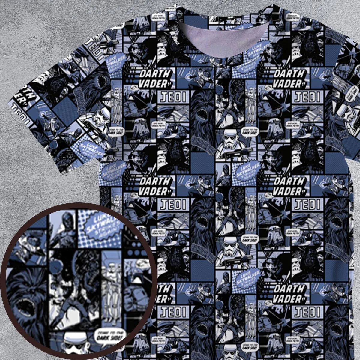 All-Over Print Unisex T-Shirt - FXAVU1BK