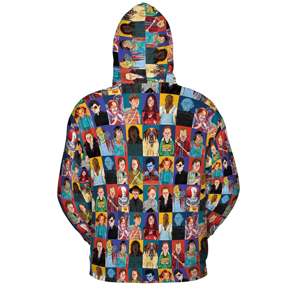 All-over Print Hoodie - EMNQZCVE - - 4