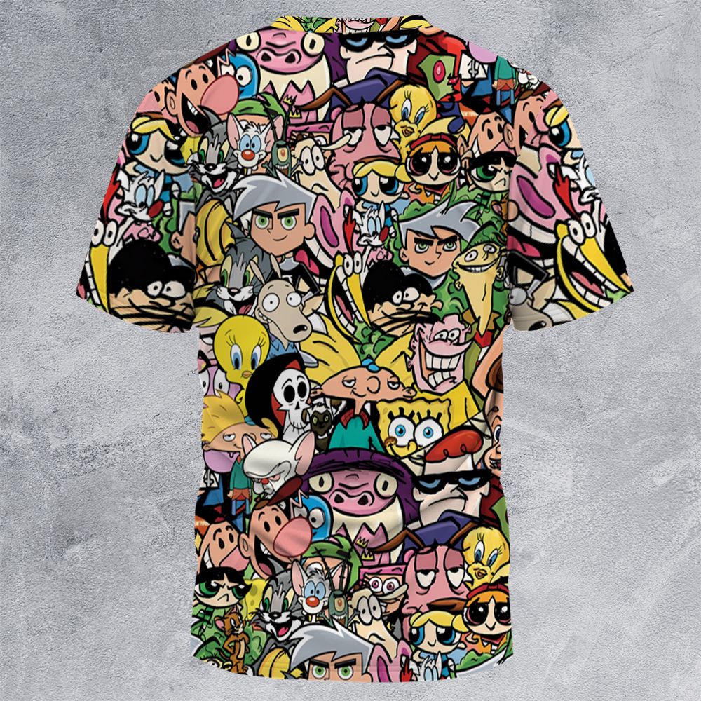 All-Over Print Unisex T-Shirt - SKFJ8SXH - - 4