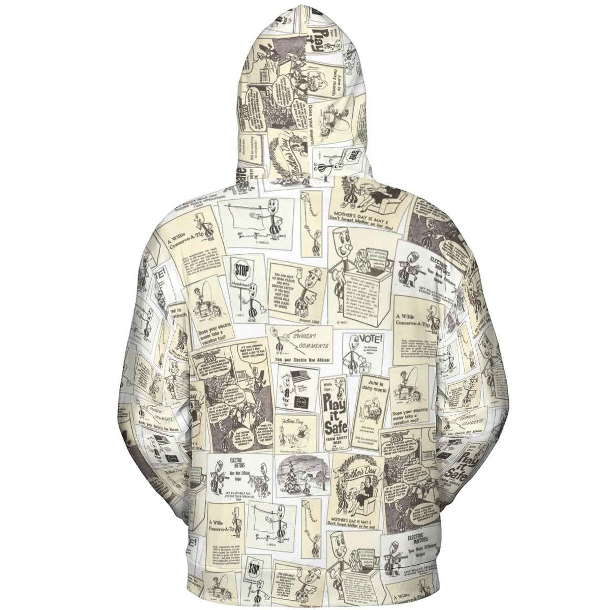 All-over Print Hoodie - T3DRWQBL