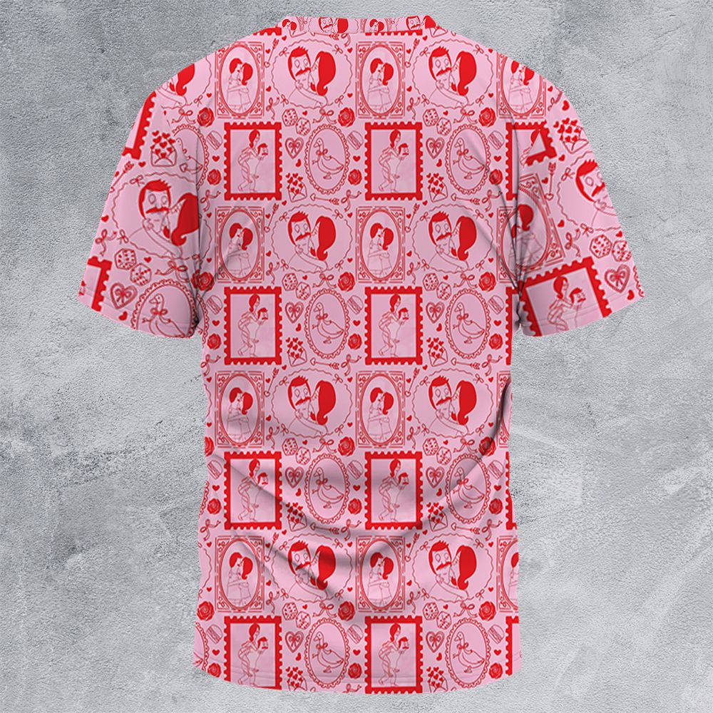 All-Over Print Unisex T-Shirt - TTNRA23C - - 4