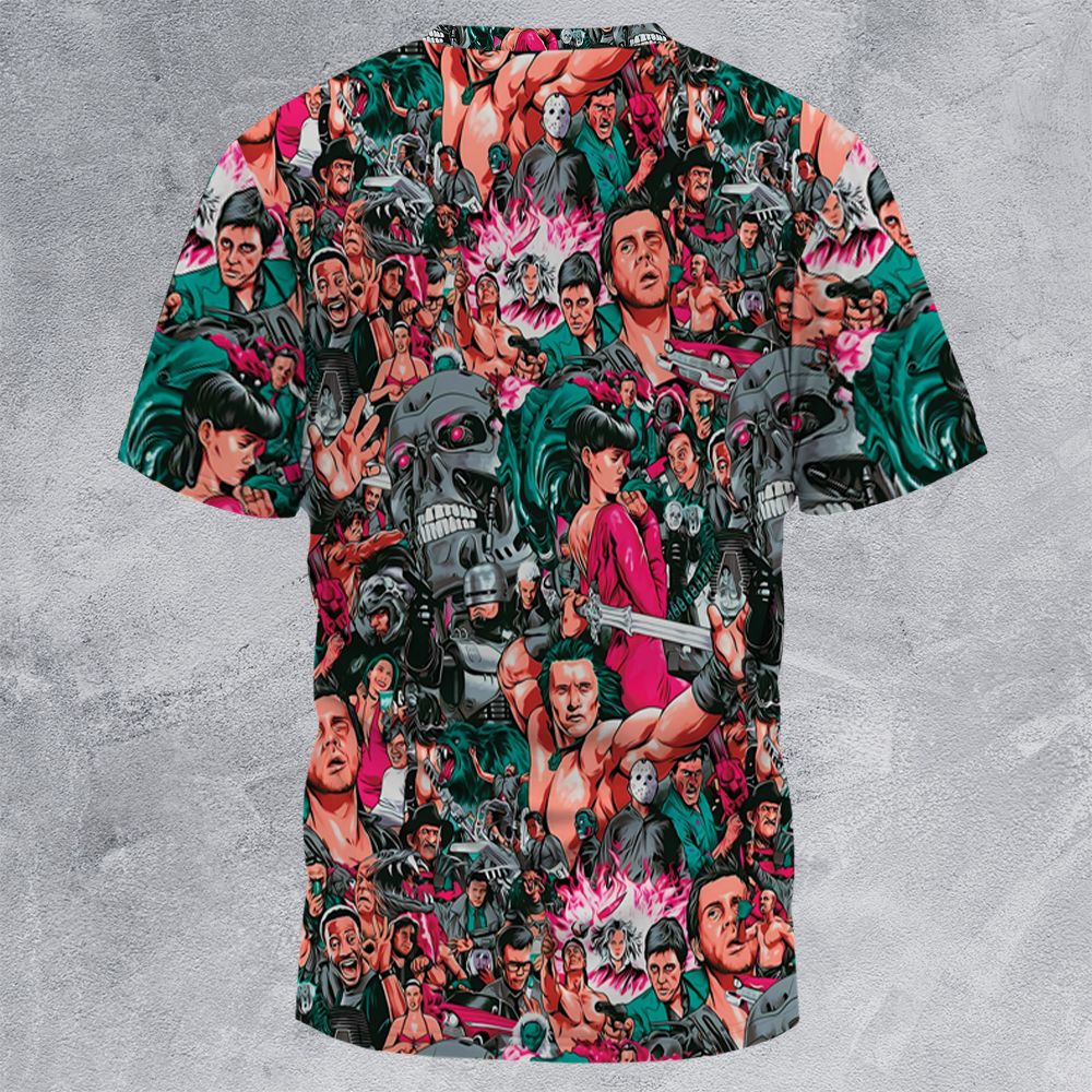 All-Over Print Unisex T-Shirt - AQQENXQL - - 4