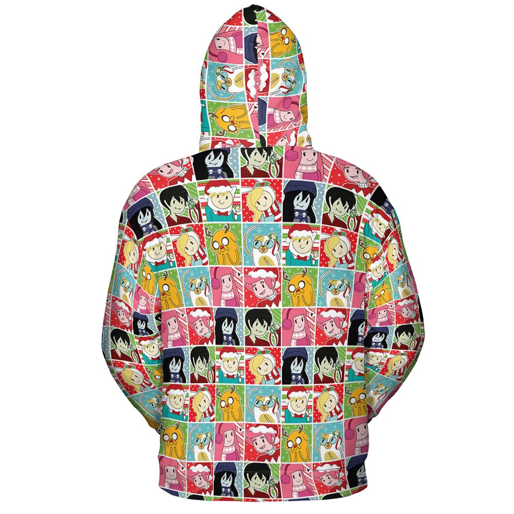 All-over Print Hoodie - MNWG166F - - 4