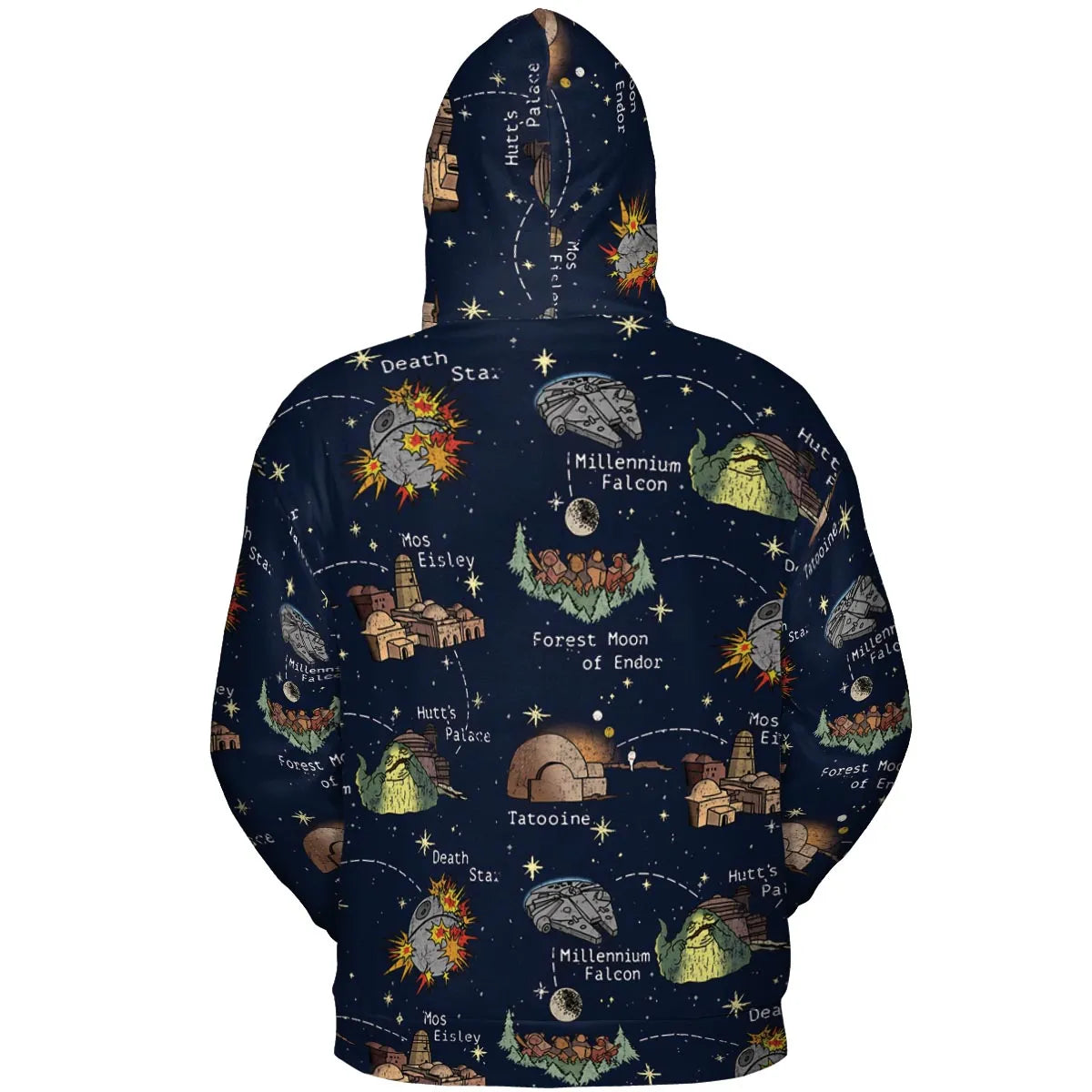 All-over Print Hoodie - 26P256FY
