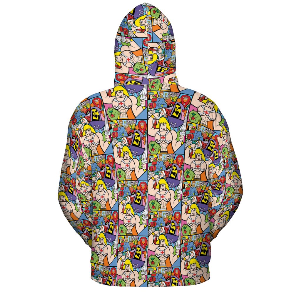 All-over Print Hoodie - DP66NY8E - - 4