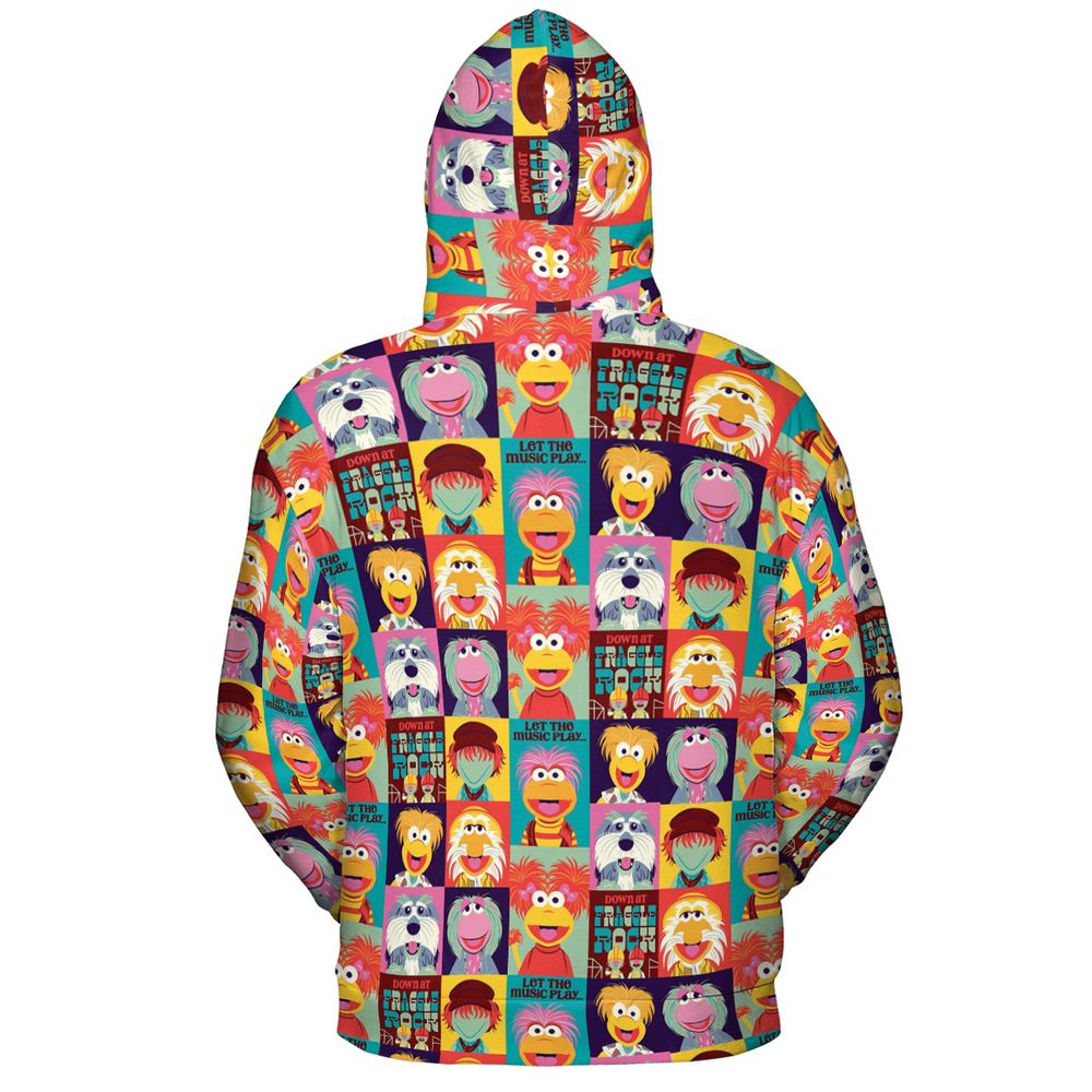All-over Print Hoodie - 9U3GWUBX - - 4