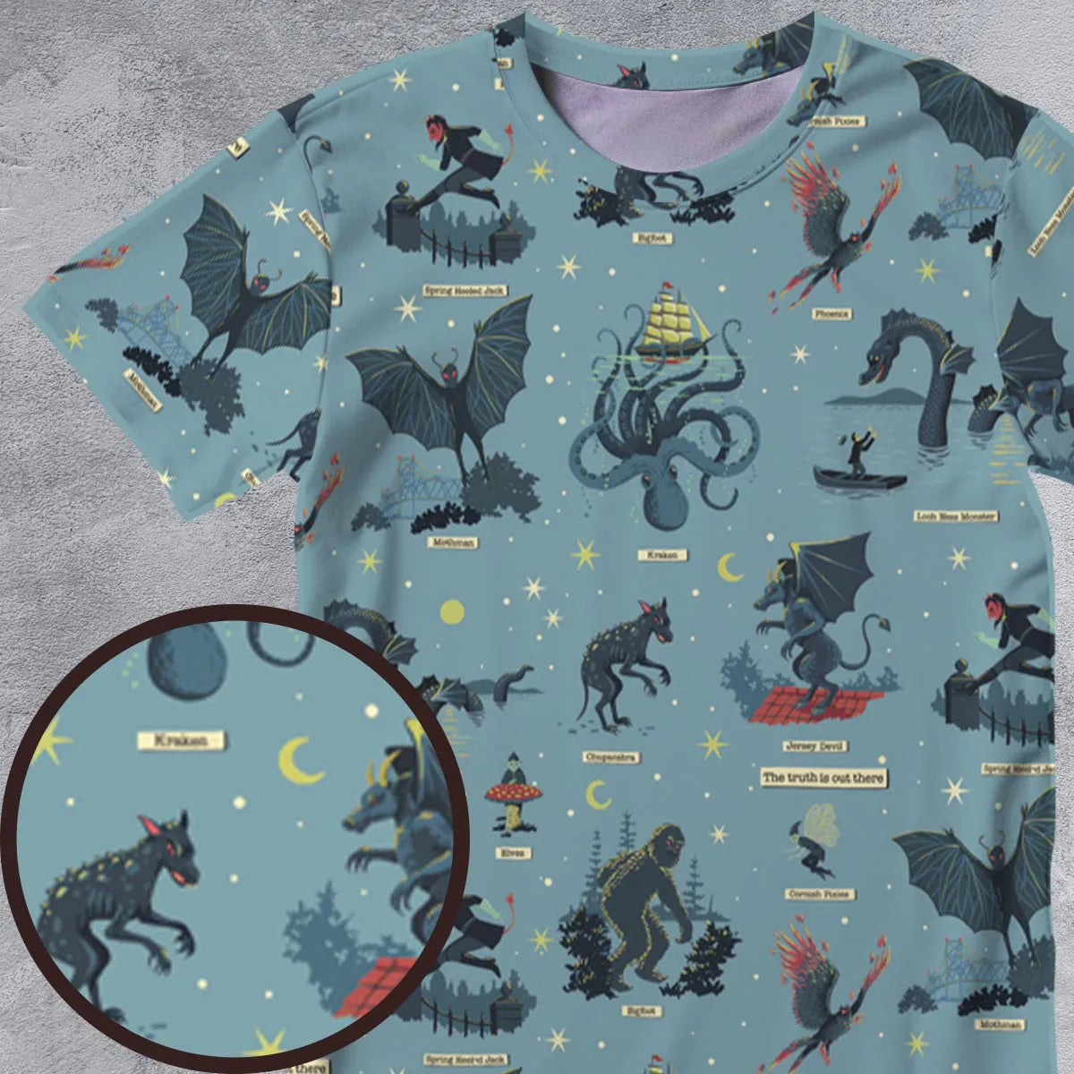 All-Over Print Unisex T-Shirt - EKCZYW5H
