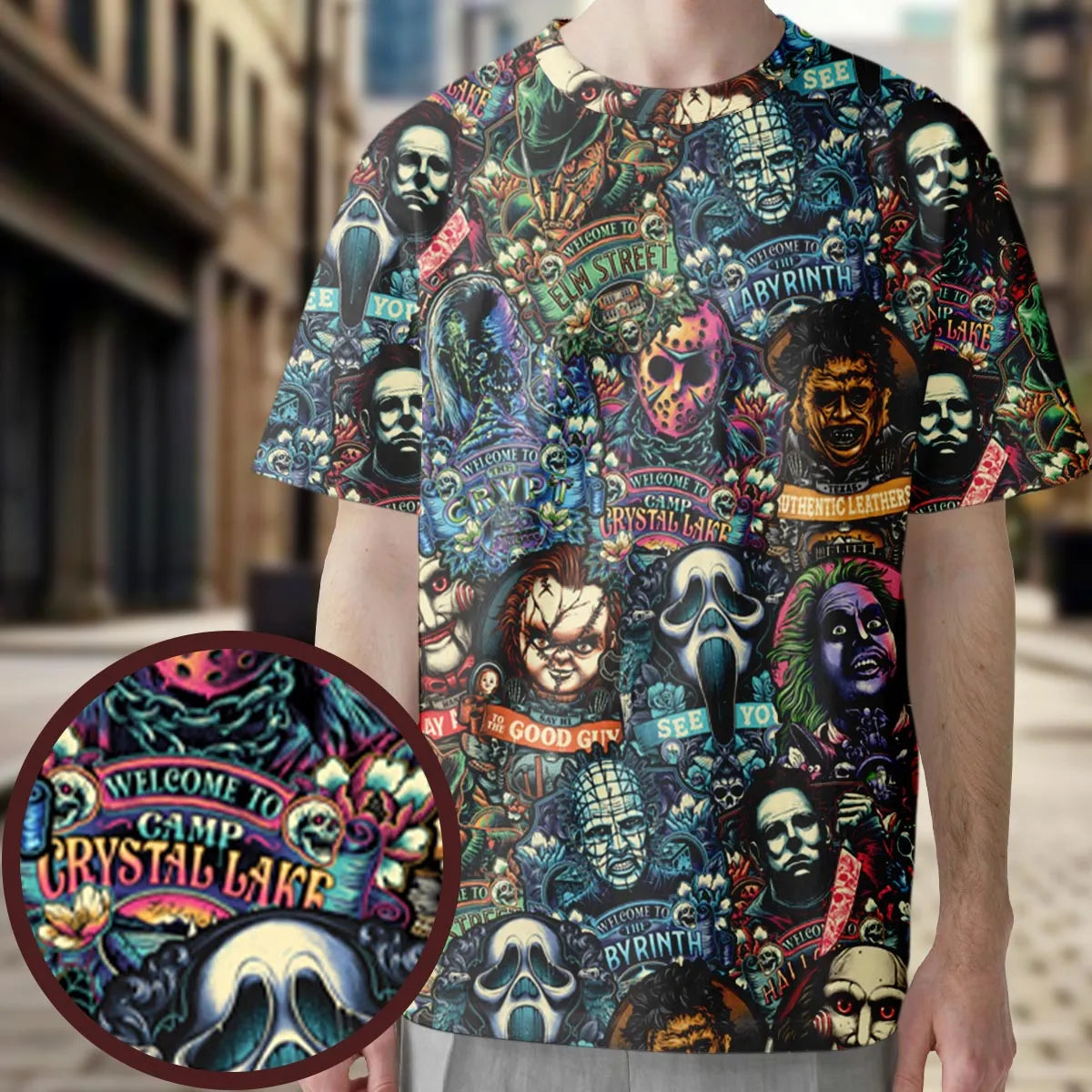 All-Over Print Unisex T-Shirt - UNX63DG3