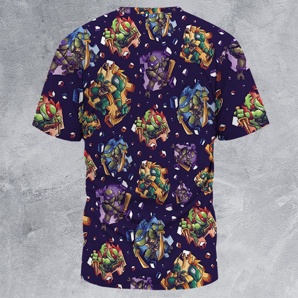 All-Over Print Unisex T-Shirt - - 4