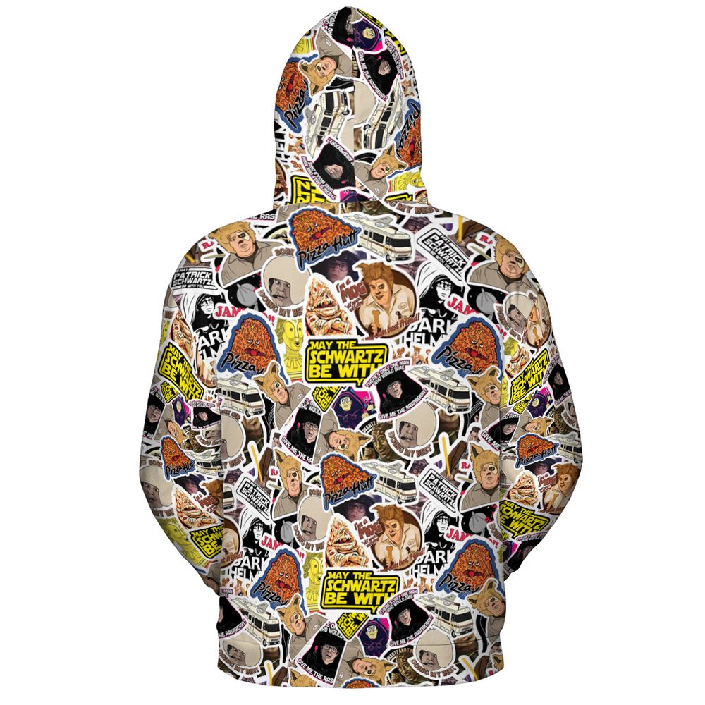 All-over Print Hoodie - 8T8M91WK - - 4