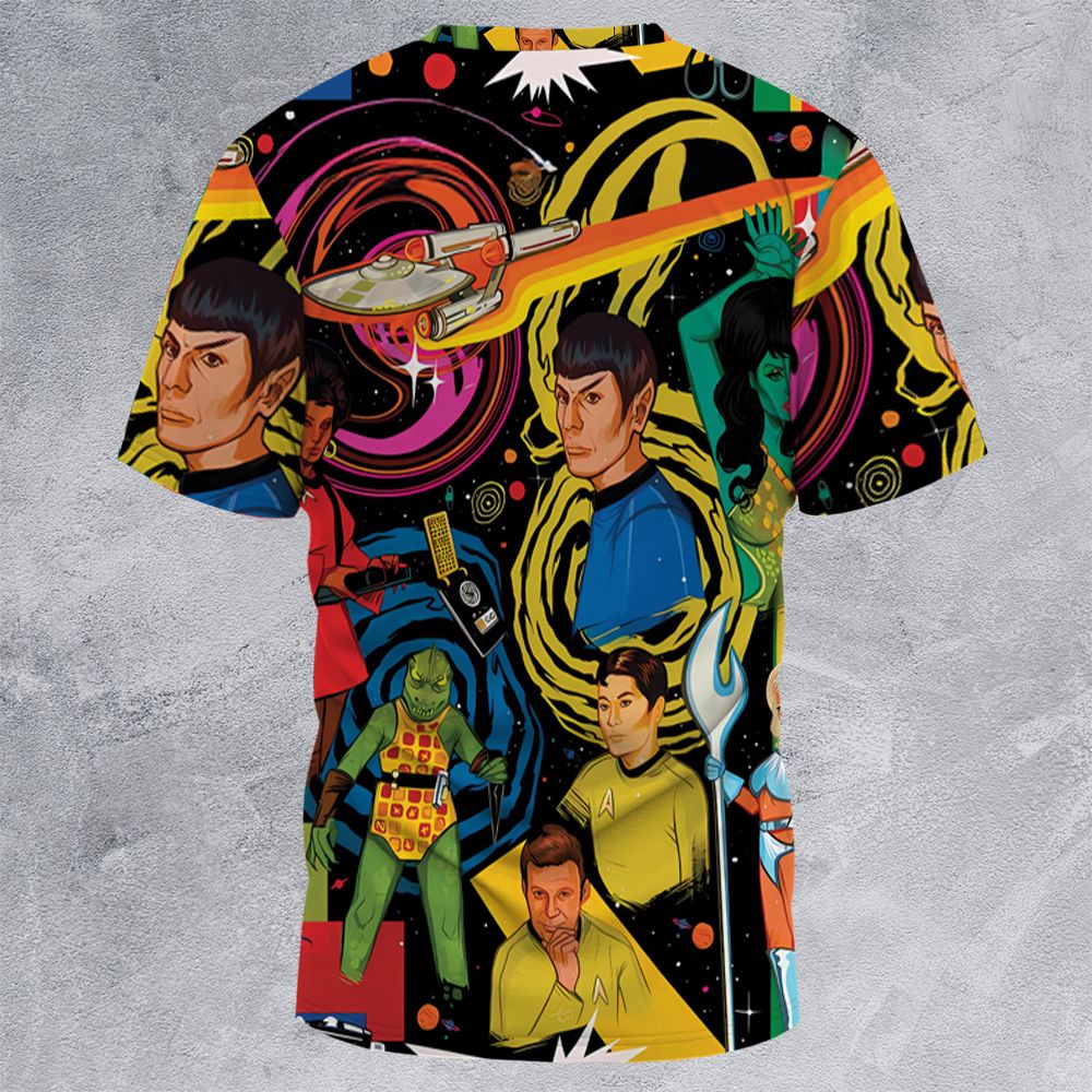 Retro Galaxy Star Trek - - 4