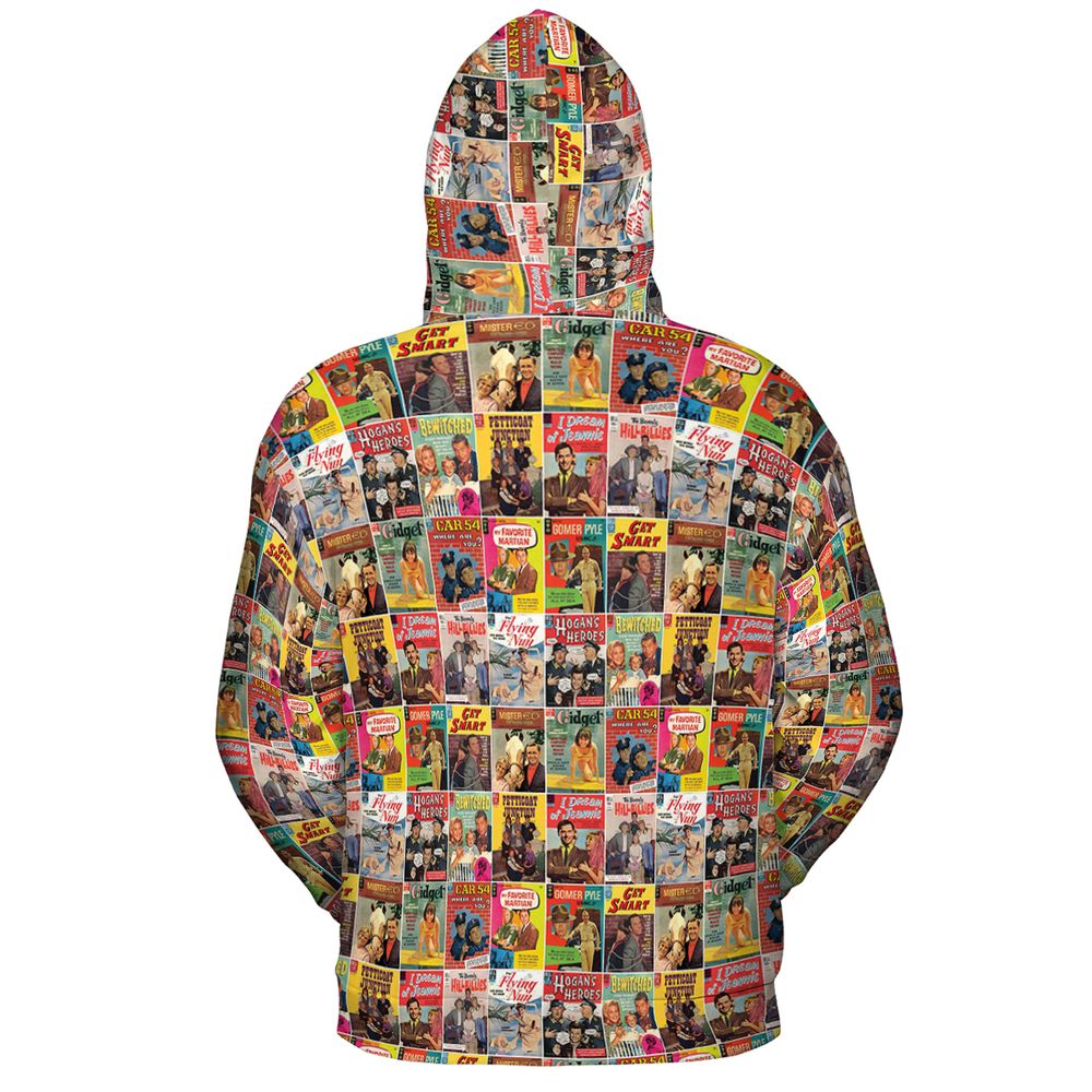 All-over Print Hoodie - 8QA81D1U - - 4